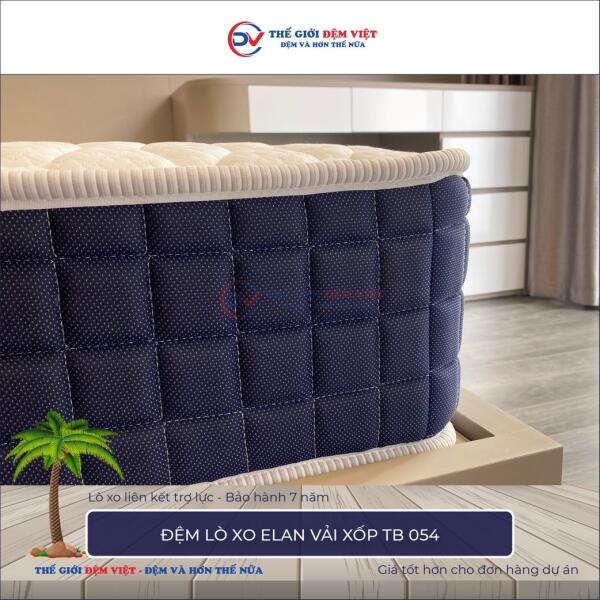 Đệm lò xo Elan vải xốp TB 054